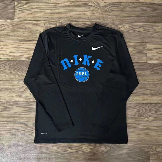 Nike EYBL black long compression shirt